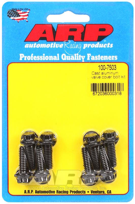 [100-7503] ARP Cast aluminum 12pt valve cover bolt kit