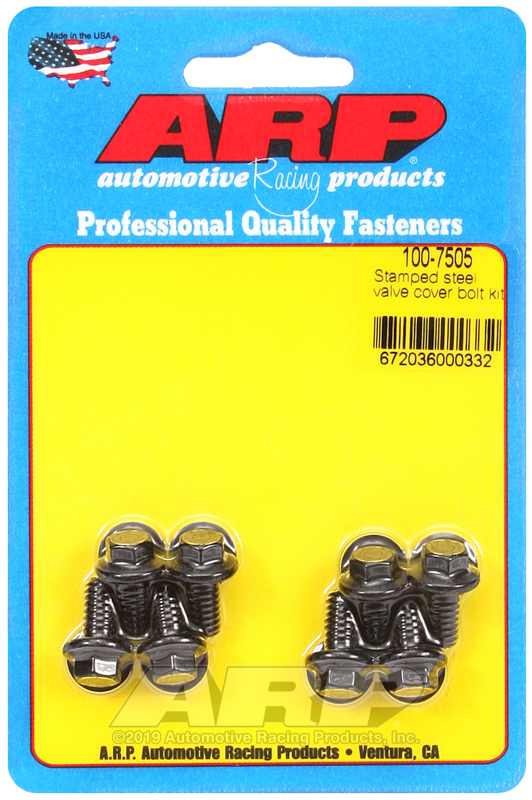 [100-7505] ARP Stamped steel hex valve cover bolt kit