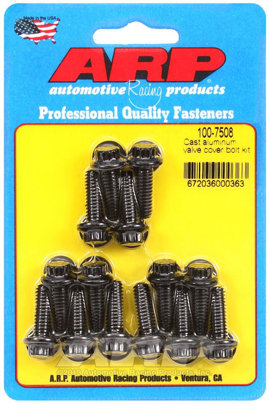 [100-7508] ARP Cast aluminum 12pt valve cover bolt kit