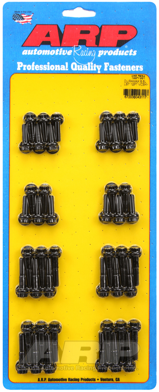 [100-7531] ARP Duramax 6.6L LB7 12pt valve cover bolt kit