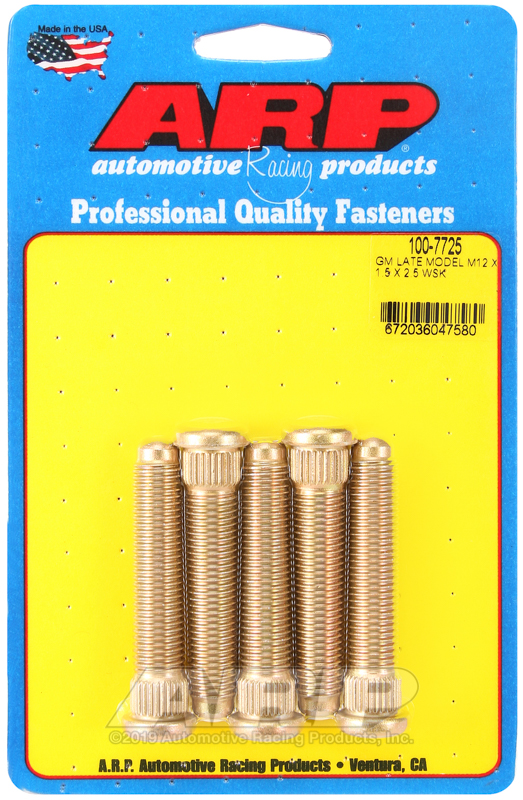 ARP GM late model M12 X 1.5 X 2.5 wheel stud kit