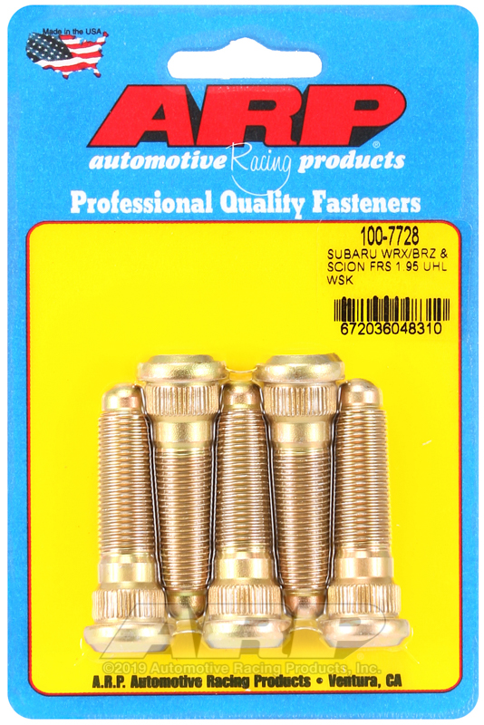 [100-7728] ARP Subaru WRX/BRX & Scion FRS 1.95 UHLwheel stud kit