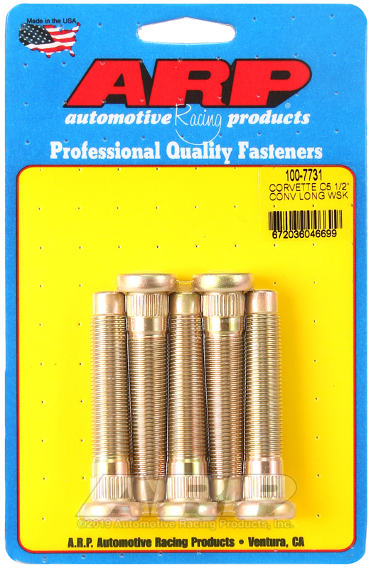 ARP Corvette C5 long 1/2 conv wheel stud kit