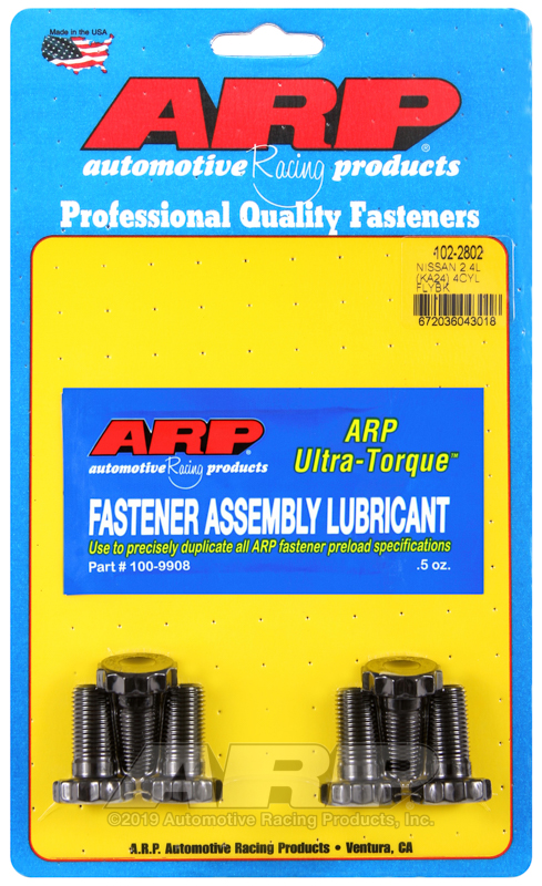 [102-2802] ARP Nissan 2.4L KA24 4cyl flywheel bolt kit