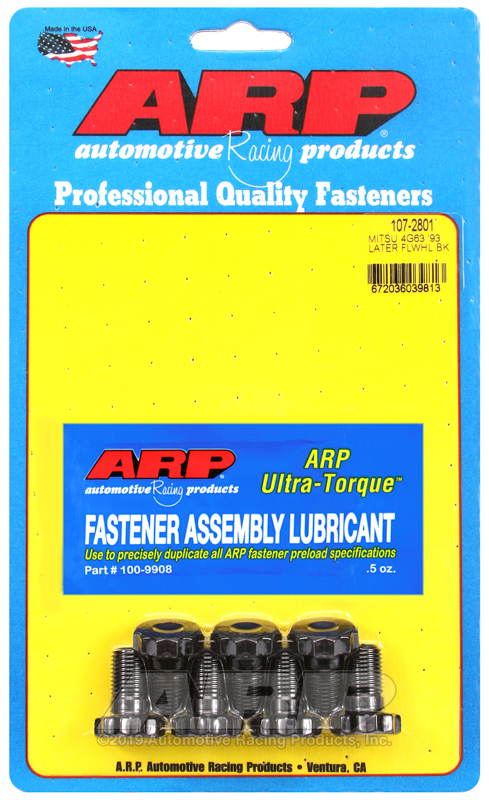 [107-2801] ARP Mitsubishi 4G63 '93up flywheel bolt kit