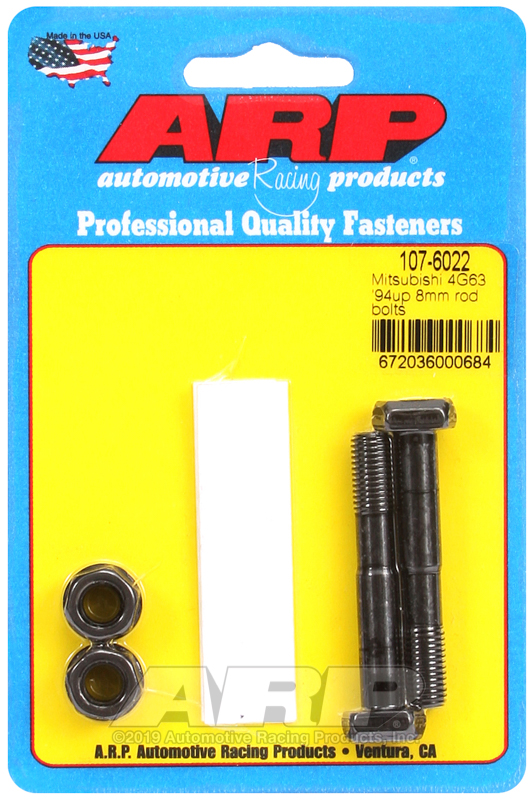 [107-6022] ARP Mitsubishi 4G63 '94 & up M8 rod bolts