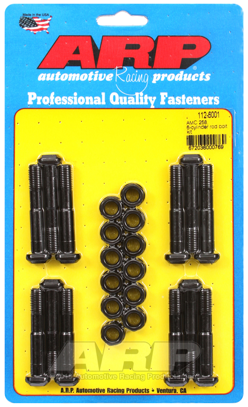 [112-6001] ARP AMC 258, 6-cylinder rod bolt kit