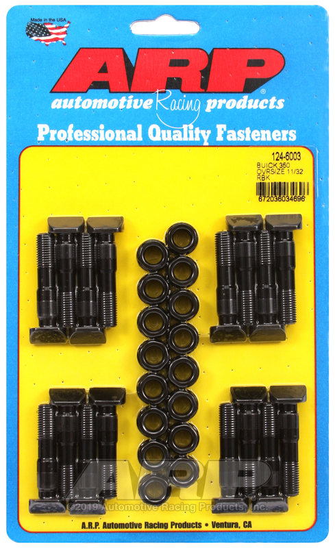 [124-6003] ARP Buick 350 oversize 11/32, '68-'73 rod bolt kit