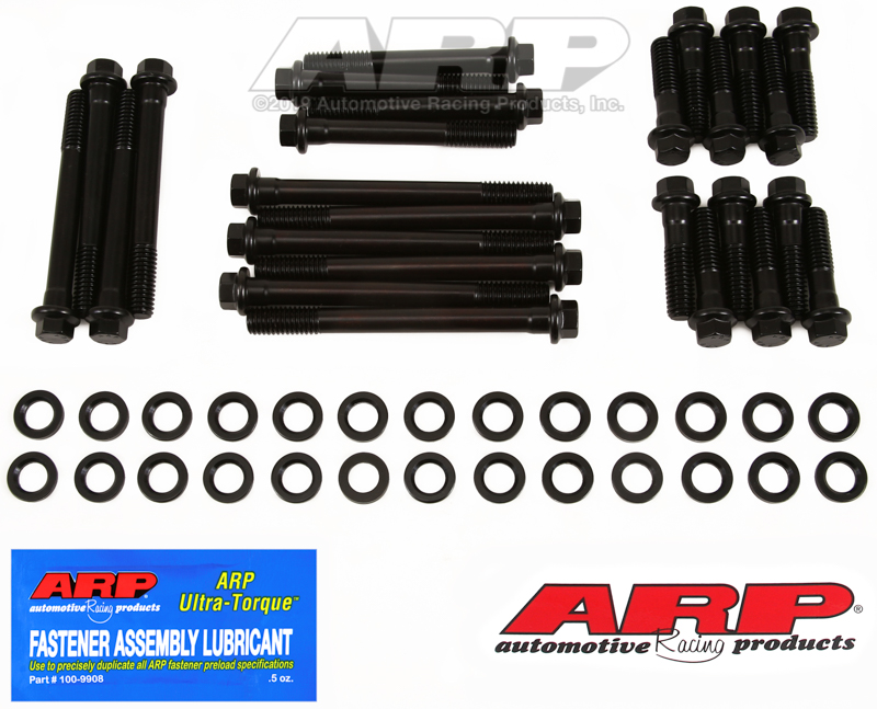 [133-3607] ARP Chevy V6 90° w/18° Chevy heads, head bolt kit