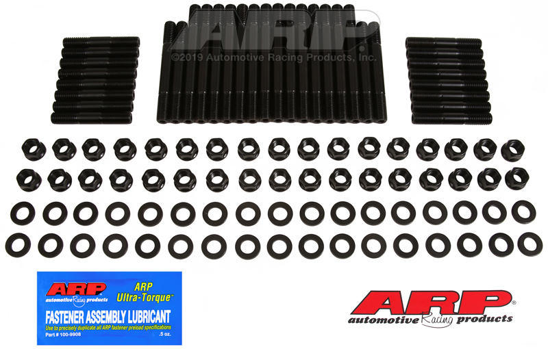 [134-4002] ARP SB Chevy, w/Brodix Dart Sportsman heads, hex head stud kit
