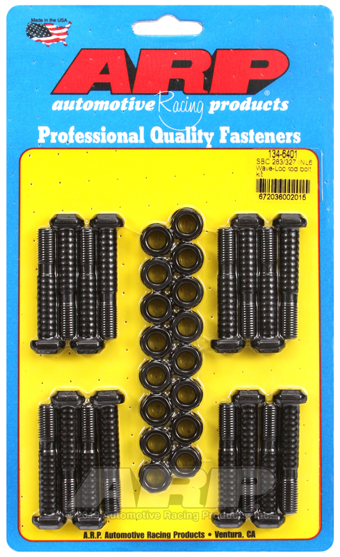 [134-6401] ARP SB Chevy 283-327 Inline 6 wave-loc rod bolt kit
