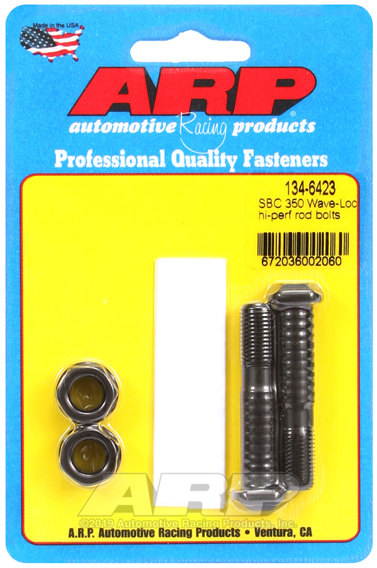 [134-6423] ARP SB Chevy 350 wave-loc hi-perf rod bolts