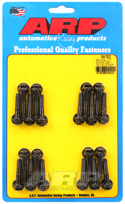 [134-7502] ARP SB Chevy 6.2L LT1 hex valve cover bolt kit