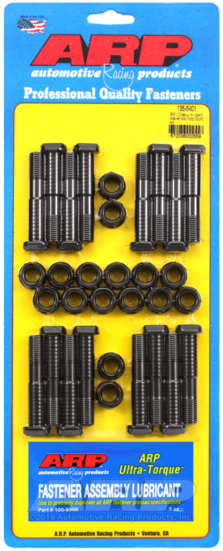 [135-6401] ARP BB Chevy hi-perf wave-loc rod bolt kit