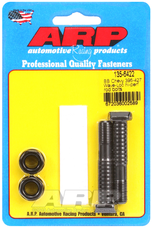 [135-6422] ARP BB Chevy 396-427 wave-loc hi-perf rod bolts
