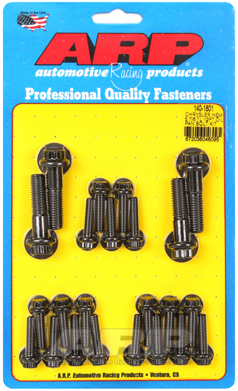 ARP Chrysler hemi 5.7/6.1L 12pt oil pan bolt kit