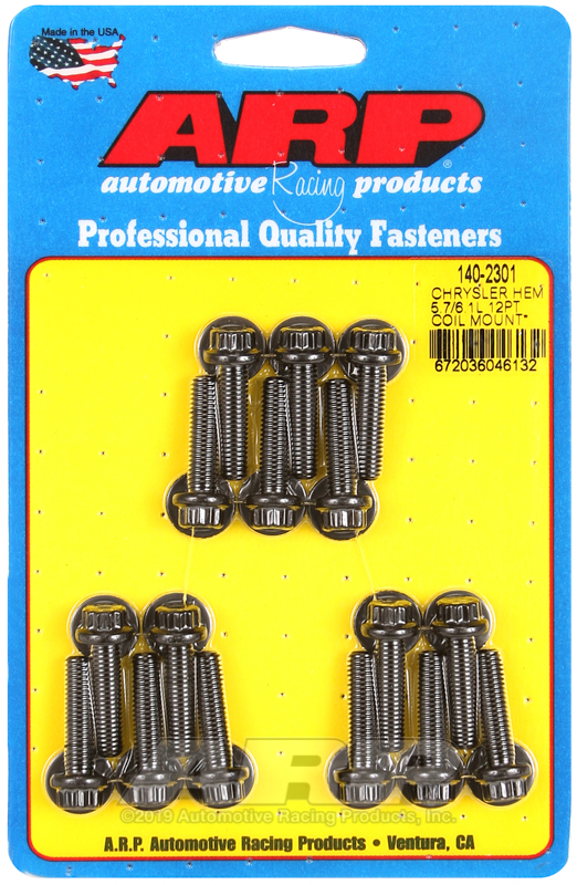 ARP Chrysler hemi 5.7/6.1L 12pt coil mount bolt kit