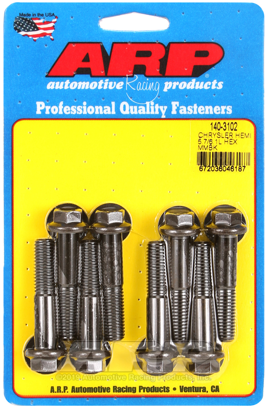 ARP Chrysler hemi 5.7/6.1L hex motor mount bolt kit