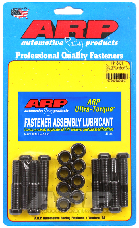 [141-6401] ARP Chrysler 2.2L & 2.5L wave-loc rod bolt kit