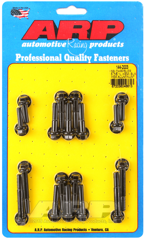 ARP SB Chrysler 5.7/6.1L Hemi hex aluminum intake manifold bolt kit
