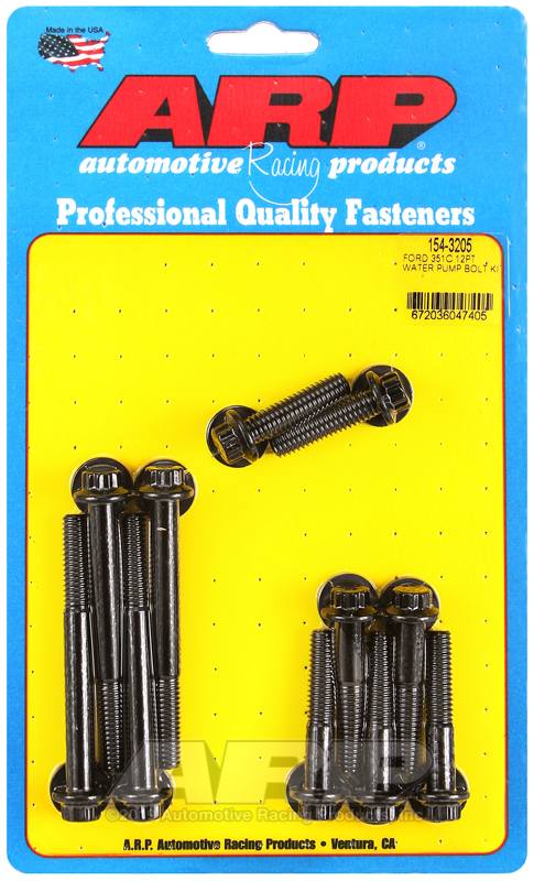 ARP Ford 351C 12pt water pump bolt kit