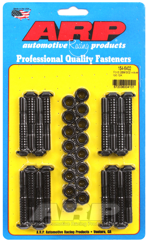 [154-6402] ARP Ford 289-302 wave-loc rod bolt kit