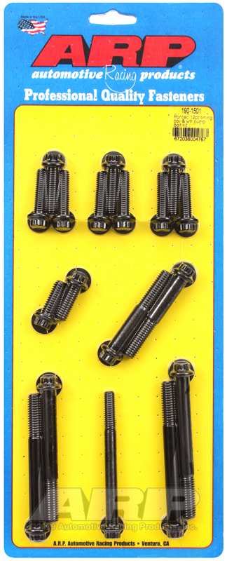 ARP Pontiac 12pt timing cover & water pump bolt kit