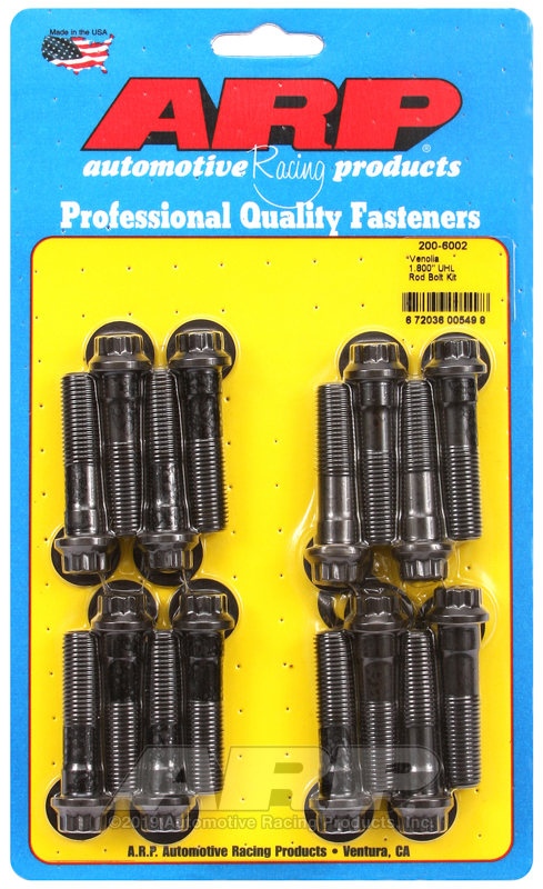 [200-6002] ARP Venolia & BRC & aftermarket repl't rod bolt kit