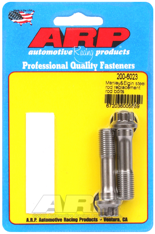 [200-6023] ARP Manley & Elgin steel rod replacement rod bolts