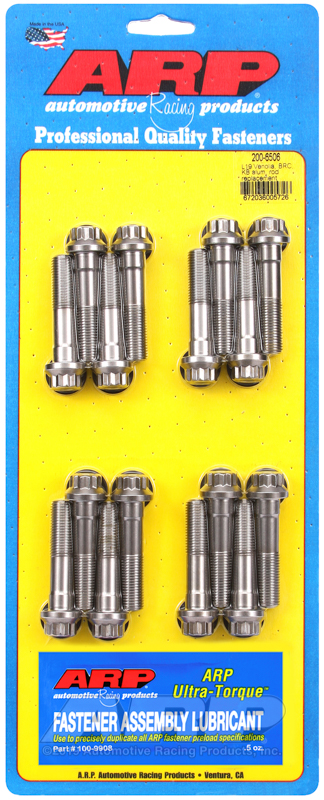 [200-6506] ARP Venolia, BRC, Brooks & KB L19 alum rod repl't rod bolt kit