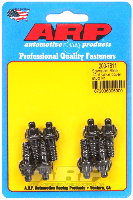 [200-7611] ARP Stamped steel 12pt valve cover stud kit