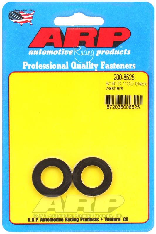 ARP 9/16ID 1.00 OD black washers