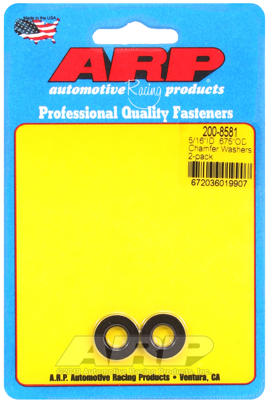ARP 5/16 ID   .675 OD chamfer washers