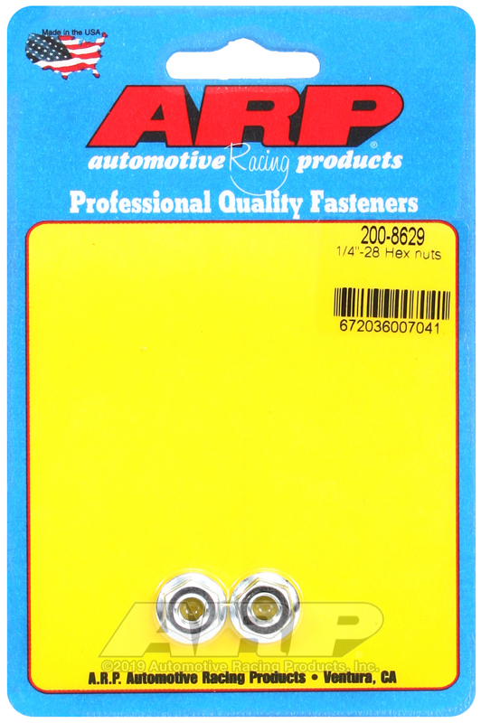 ARP 1/4-28 hex nut kit