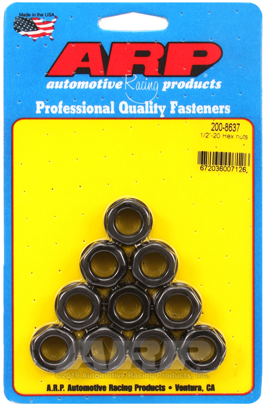 ARP 1/2-20 hex nut kit