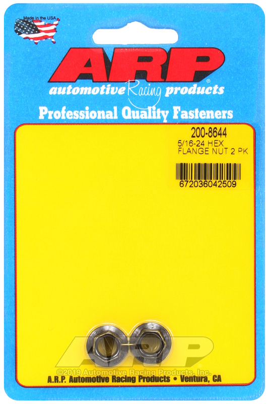 ARP 5/16-24 hex flange nut kit