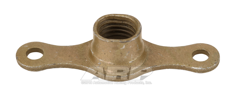 ARP 1/4-28 plate nut, 2-lug fixed