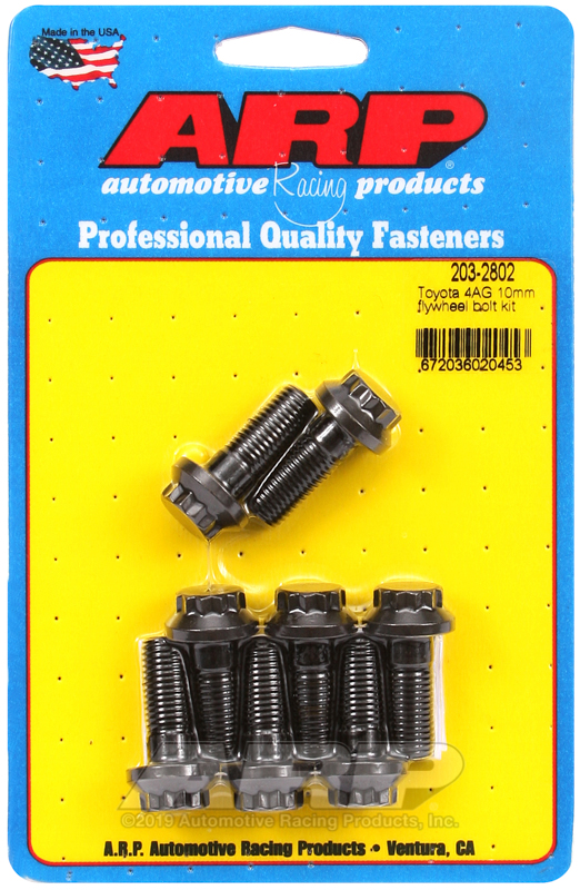 [203-2802] ARP Toyota 4AG M10 flywheel bolt kit