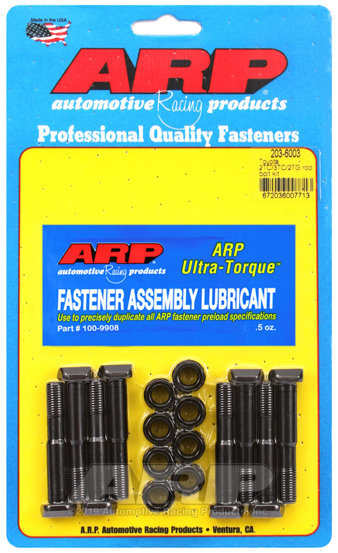 [203-6003] ARP Toyota 2TC/3TC/2TG rod bolt kit