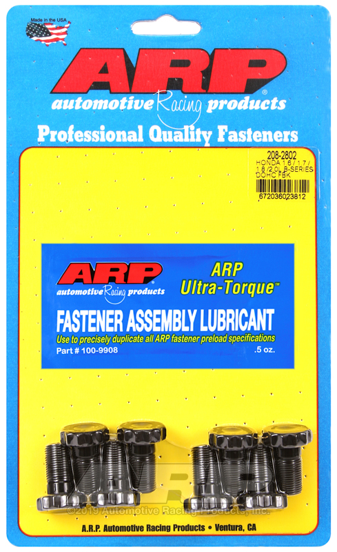 [208-2802] ARP Honda B-Series 1.6, 1.7, 1.8 & 2.0L DOHC flywheel bolt kit