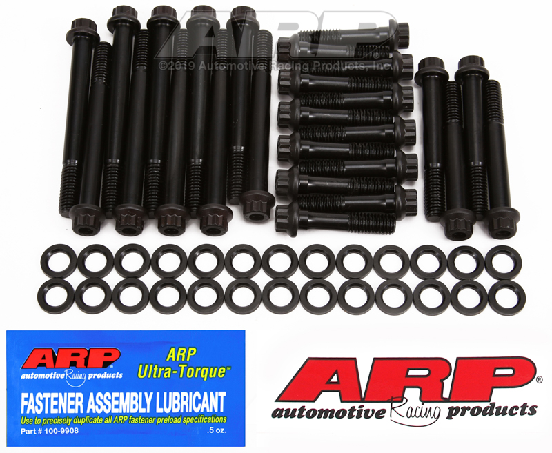 [233-3708] ARP Chevy V6 18° hi-port heads head bolt kit