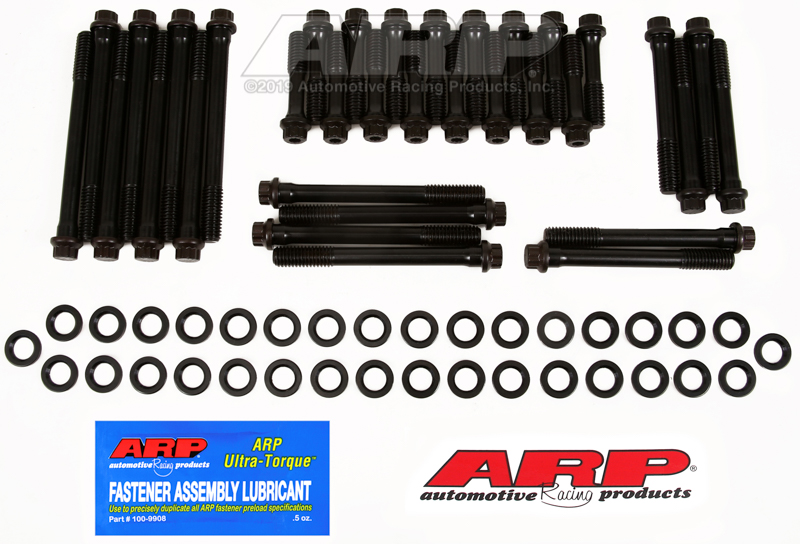 [234-3720] ARP SB Chevy V8 w/18° hi-port 12pt undercut head bolt kit