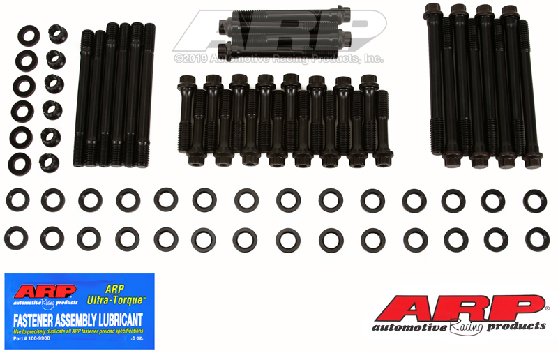 [234-3721] ARP SB Chevy V6 18° hi-port 3/8" holes head bolt kit