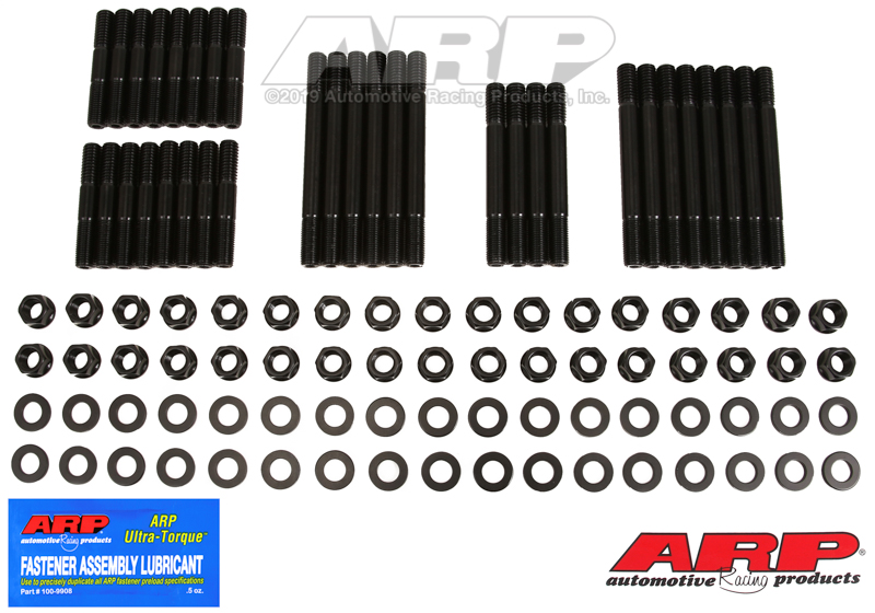[234-4123] ARP SB Chevy, w/-12 Brodix hd w/alum block, hex head stud kit