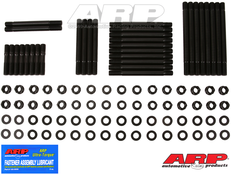 [235-4508] ARP Mark V, w/Edelbrock heads, hex undercut head stud kit