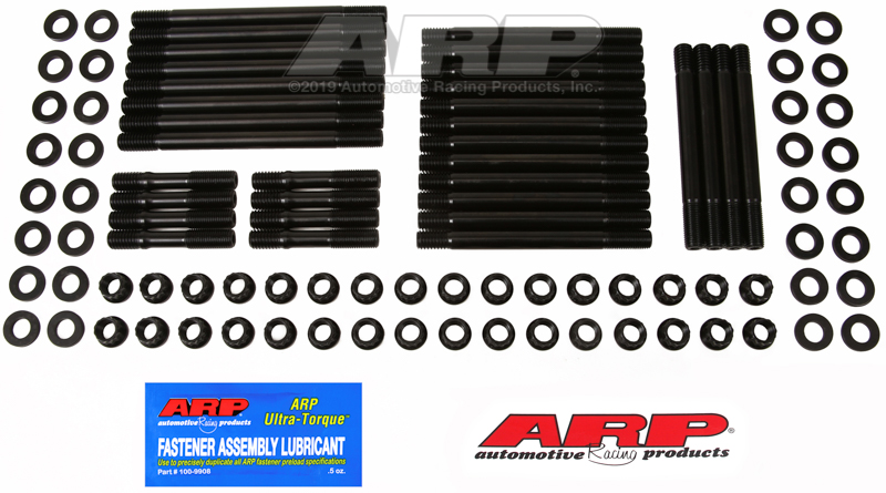 ARP BB Chevy Merlin - World 12pt undercut head stud kit (8 long studs)