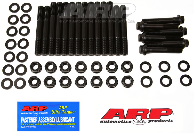 ARP BB Chevy Dart Big "M" 4-bolt cast iron caps stud kit