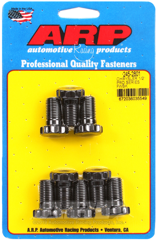[245-2801] ARP Chrysler 1/2 pro series flywheel bolt kit