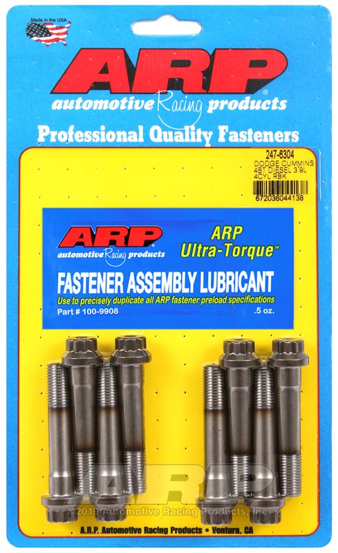 [247-6304] ARP Dodge Cummins 3.9L 4cyl 4BT diesel rod bolt kit
