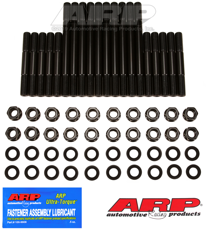 [254-4112] ARP Ford 351R Block, w/6049-N351 heads, head stud kit